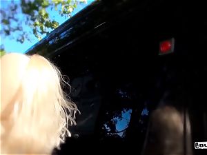 arses BUS - scorching rock hard anal in the van with German inexperienced